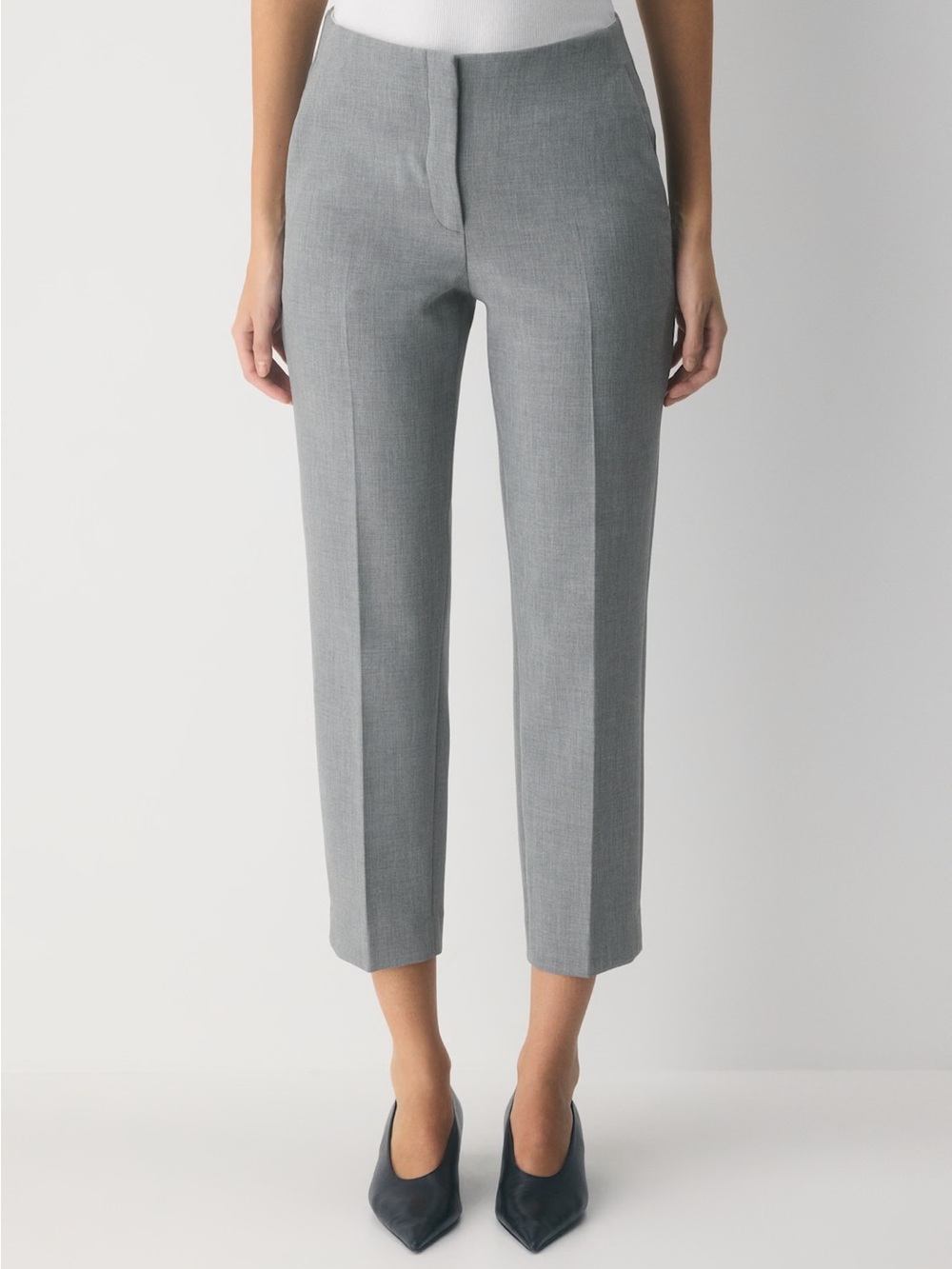 Aritzia Babaton Markova Pant Eversential Heather Dark Grey